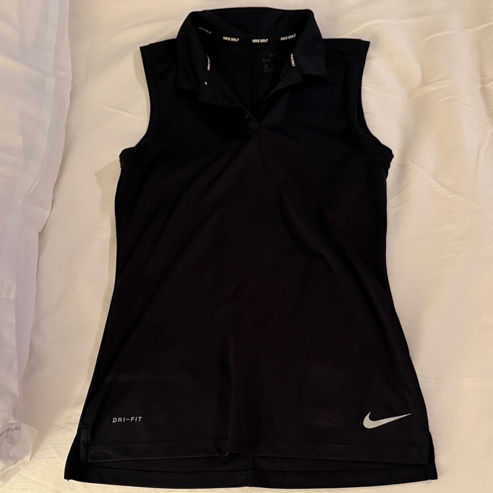 Nike Women's Black Dri-FIT Tank Top